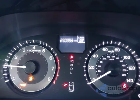 2014 Honda Odyssey Ex-L из США, поврежденный, VIN 5FNRL5H64EB090685